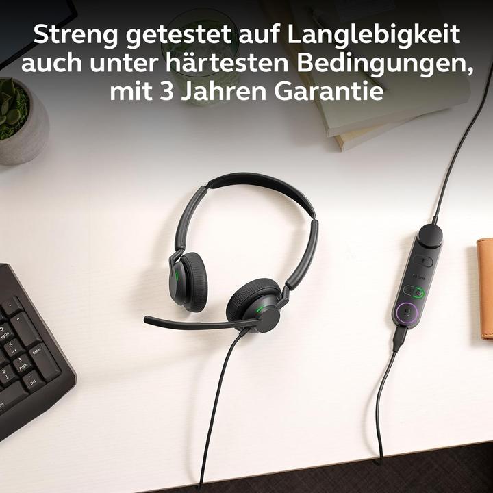Produktbild Jabra ENGAGE 50 II (ENGAGE 50 (Kabelgebunden, USB-C, Cisco, Microsoft Teams, Unify, Zoom)