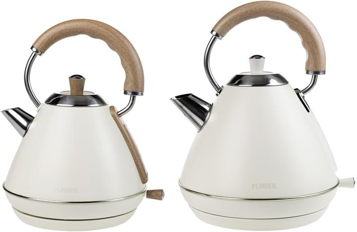 Immagine prodotto Furber Bollitore Bardot da 1,7 l, beige (1.70 l)