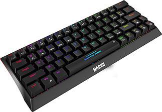 Actual product image Marvo HECATE 61WR Tastatur Tri-mode US, schwarz mechanische (US, Wireless)