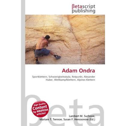 Thumbnail - Adam Ondra, Ratgeber von Lambert M. Surhone, Miriam T. Timpledon, Susan F. Marseken