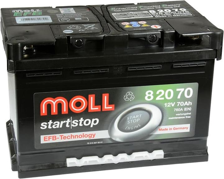 Produktbild MOLL Start-Stop 82070 (12 V, 70 Ah, 760 A)