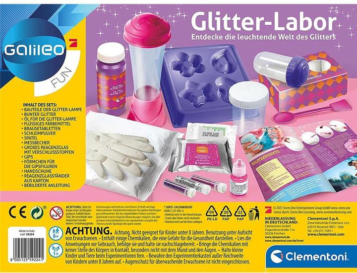 Produktbild Clementoni GlitterLabor D