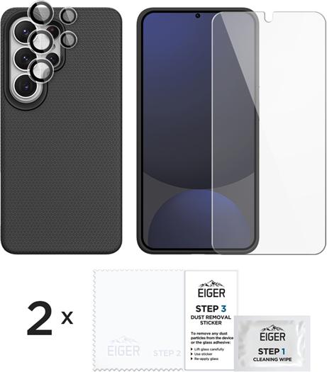 Actual product image Eiger Hülle, Display- & Linsenschutz (Samsung Galaxy S26 Ultra)