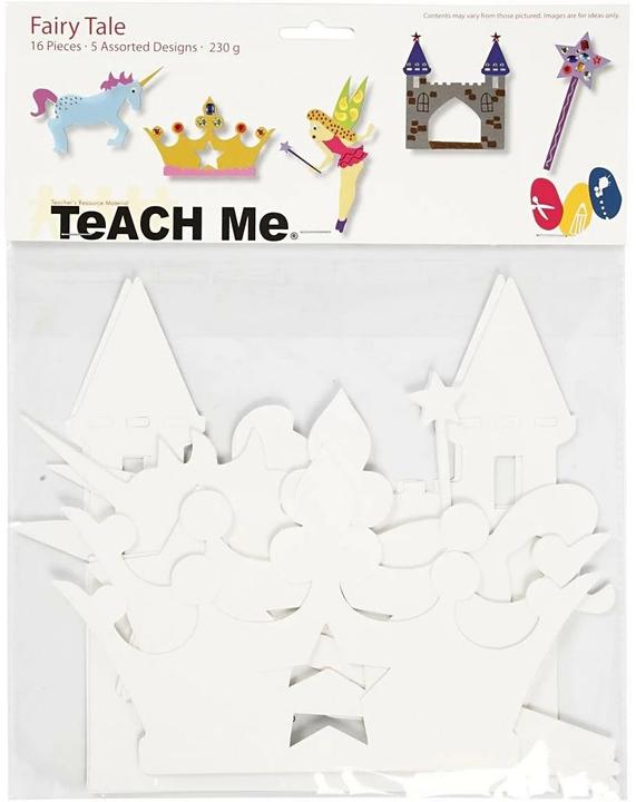 Actual product image Creativ Company Fairy Tale Craft Paper 16 Pieces, White (16x)
