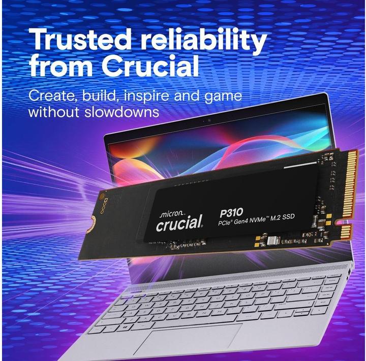 Actual product image Crucial P310 (1000 GB, M.2, M.2 2280)