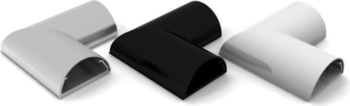 Immagine prodotto Multibrackets Angolo per cavi in alluminio Canaline per cavi (Tubazione, 4 cm)