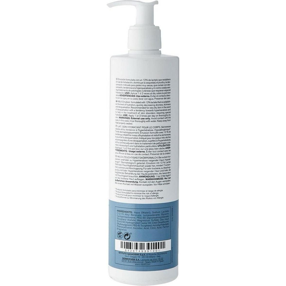 Thumbnail - Rilastil, Bodylotion, Cumlaude Xeralaude 12 Keratin regulierende feuchtigkeitsspendende Milch 400ml (Körpermilch, 400 ml...
