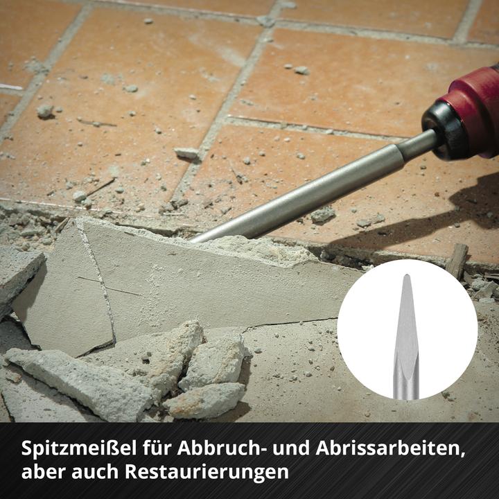 Produktbild Einhell SDS-Plus Meissel-Set 247205, 250 mm, 4-teilig