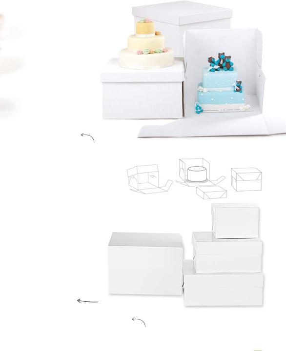 Image du produit Decora Boîte à gâteaux