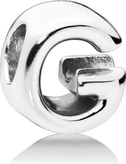 Actual product image Pandora Letter G Charm (Silver)