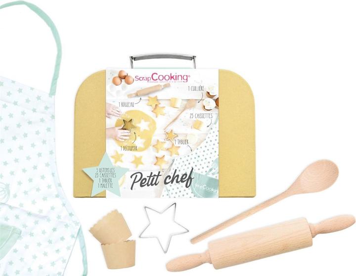 Image du produit ScrapCooking Trousse de pâtisserie pour enfants, Little Chef