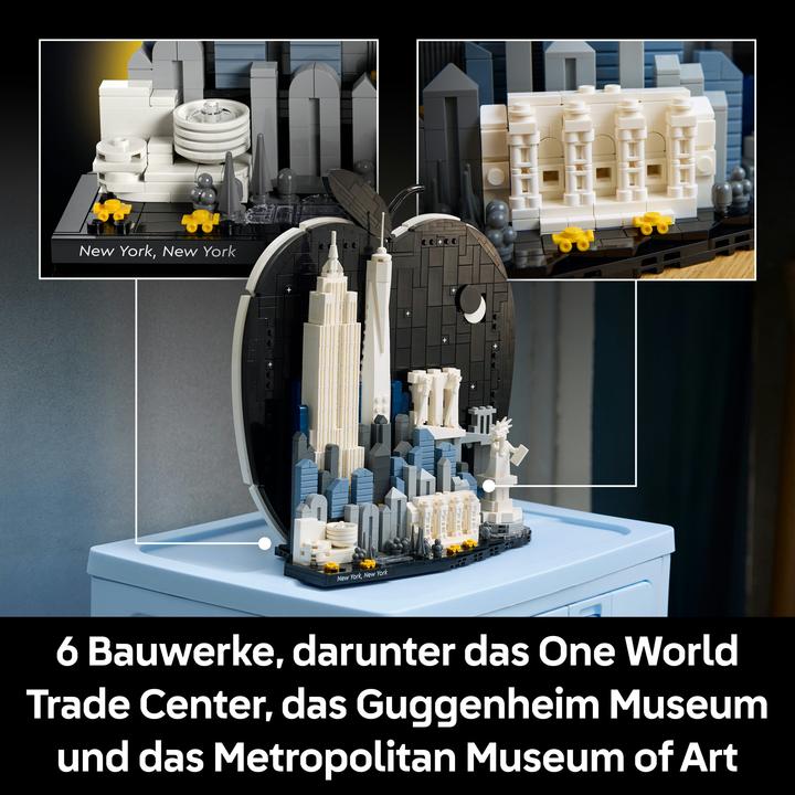 Produktbild LEGO New York City - The Big Apple (21066, LEGO Architecture)