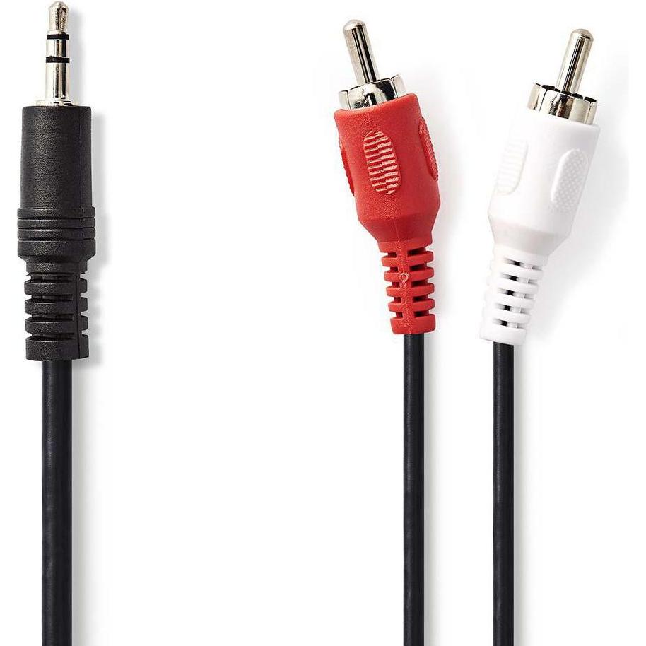 Thumbnail - Nedis Audiokabel Stereo Klinkenstecker 3.5 mm (2 m, 3.5mm Klinke (AUX)), Audio Kabel