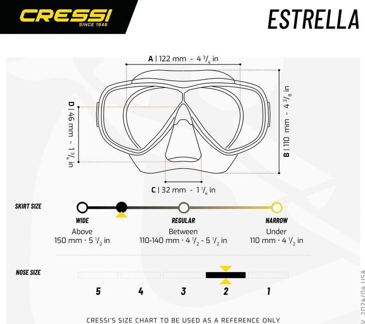 Immagine prodotto Cressi Estrella + Gamma