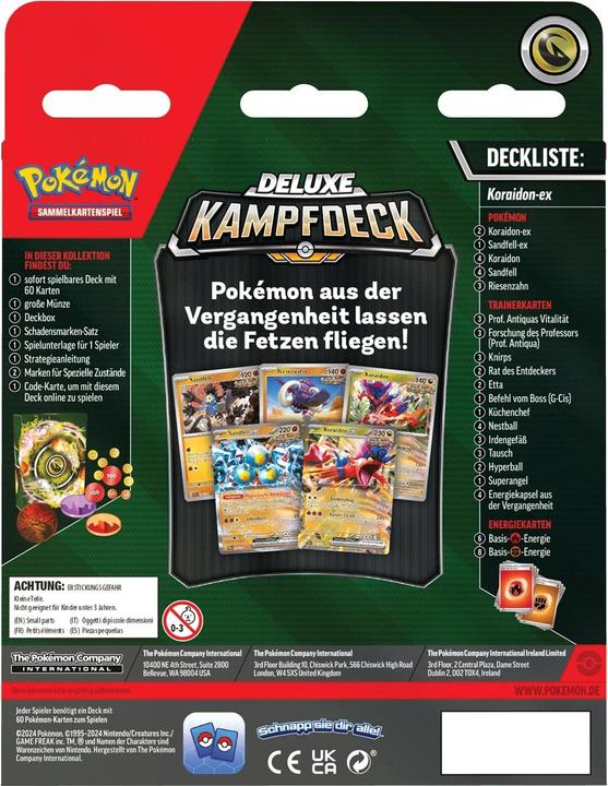 Produktbild Pokémon TCG présentoir League Battle Decks August 2024 *ALLEMAND* (Deutsch, Deck)