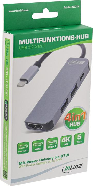 Produktbild InLine 33271H (USB-C, 4 Ports)