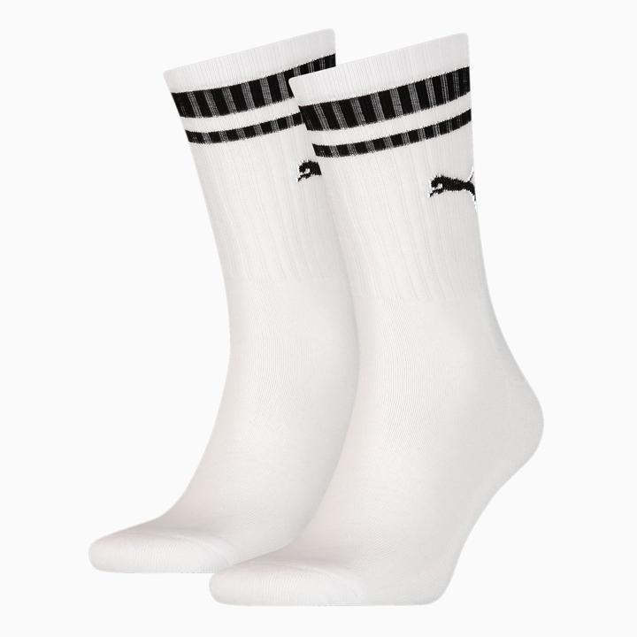 Produktbild Puma Crew Heritage Stripe Socken (2er Pack, 39 - 42)