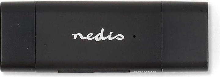 Produktbild Nedis Kartenleser | microSD (TF) / microSDHC (TF) / microSDXC (TF) / SD / SDHC / SDXC | USB 3.2 Gen1 (USB-C 3.2 Gen 1)