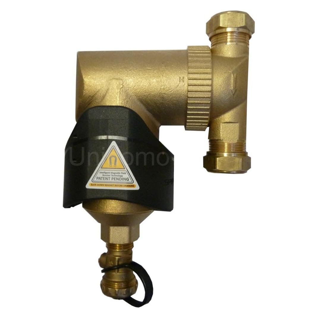 SpiroTech, Sanitair Installatiemateriaal, Spirotrap MB3 Slibafscheider S-22-Wj Aansluitklem R. 22 Mm, 1, 1 M3/h, 0, 36 L