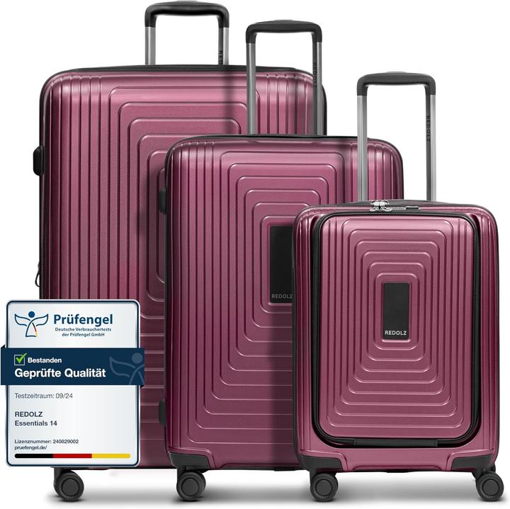 Immagine prodotto Redolz Essentials 14 Set di valigie a 4 ruote 3 pezzi (249 l)