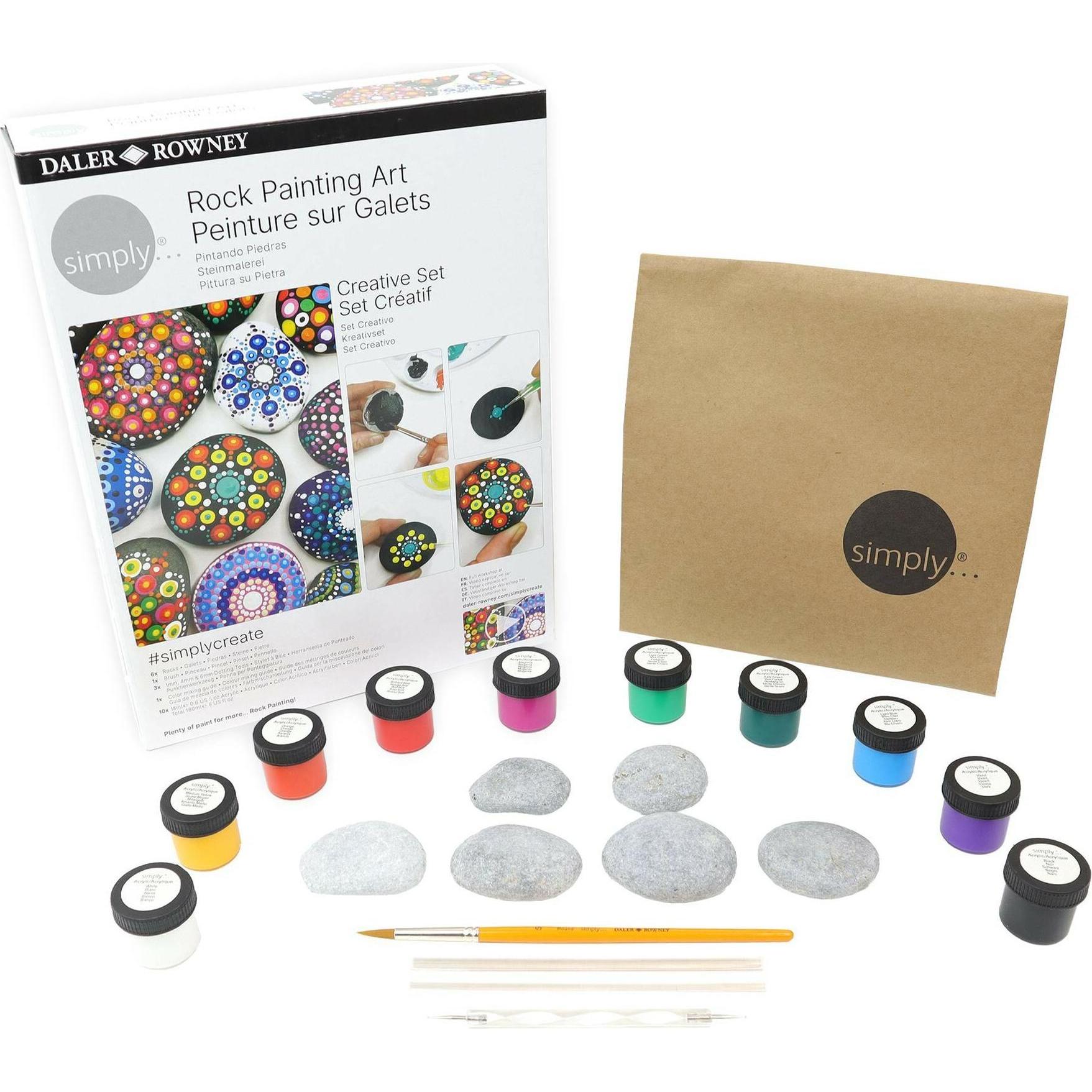 Daler-Rowney Set Acrilico Semplicemente Creativo