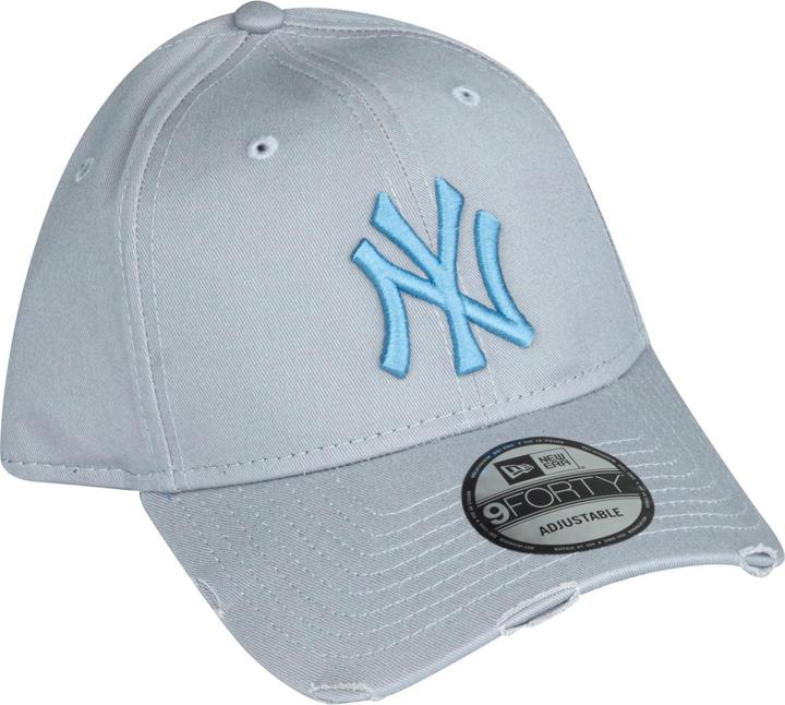 Produktbild New Era 9Forty Strapback Cap - Distressed Ny Yankees Grau