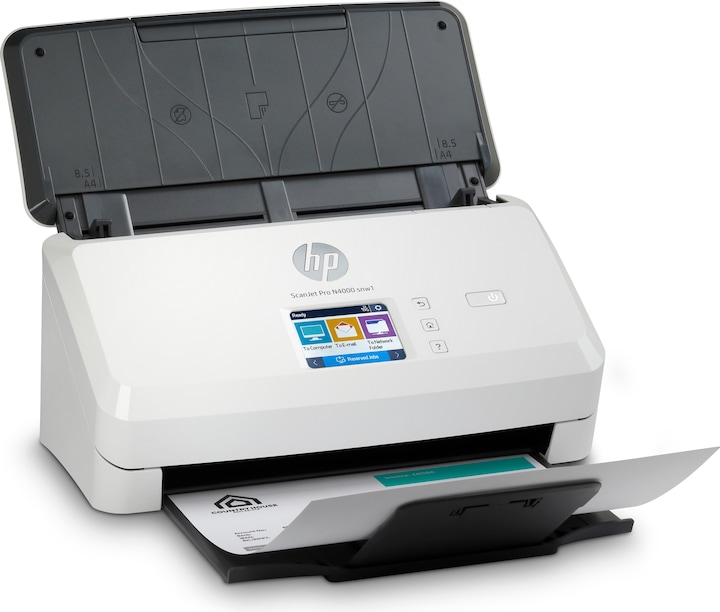 Actual product image HP ScanJet Pro N4000 snw1 (USB, LAN, WLAN)