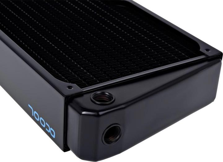 Actual product image Alphacool NexXxoS XT45 Full Copper X-Flow Radiator (140 mm)