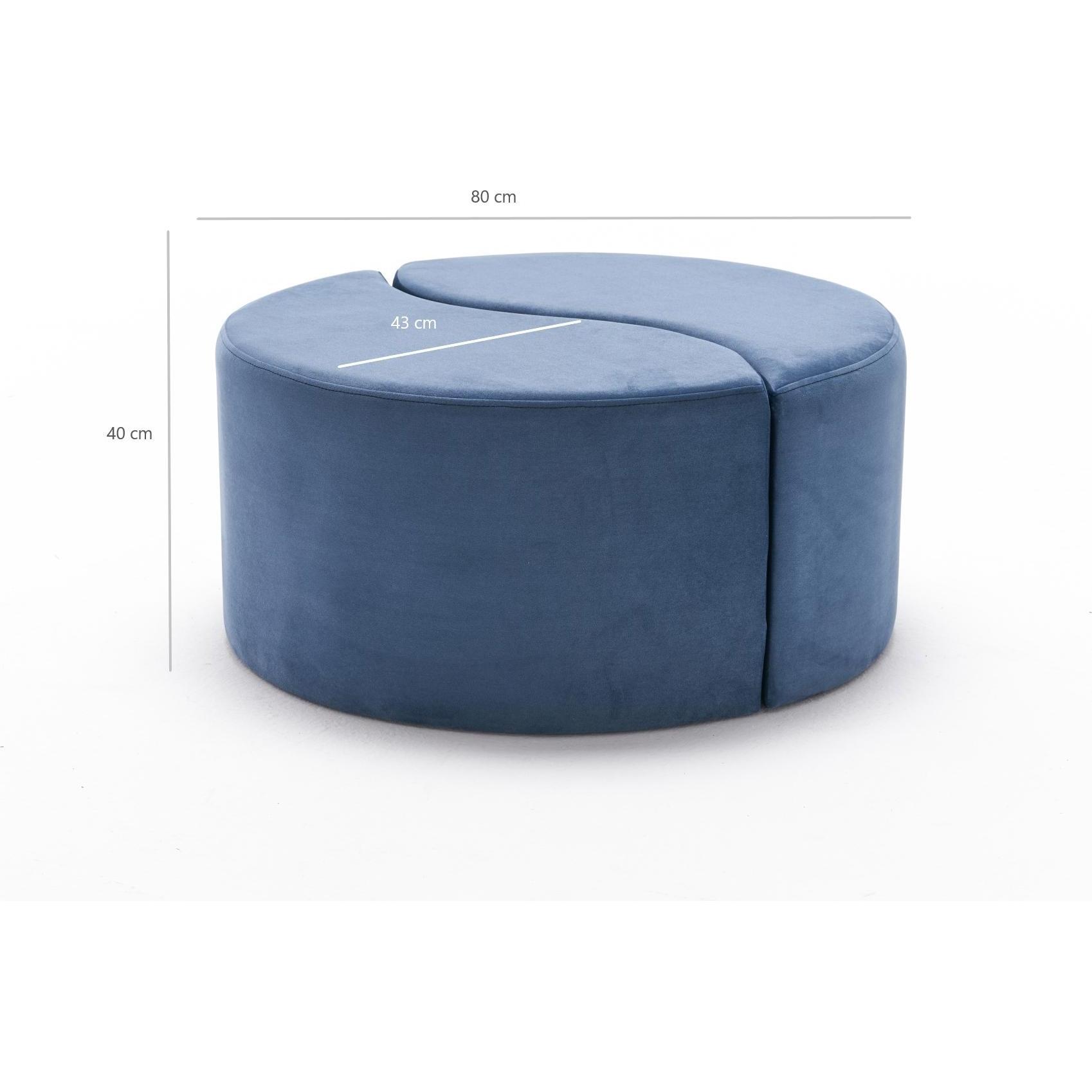 Atelier del Sofa, Hocker + Pouf, Graysen
