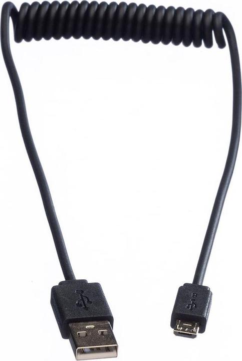 Image du produit Roline Câble USB en spirale (1 m, USB 2.0)