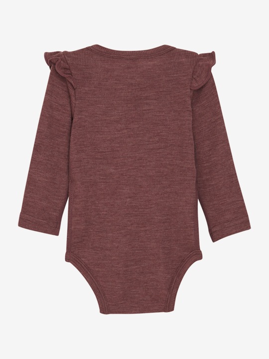 Actual product image CeLaVi Long-sleeved merino wool bodysuit (50)