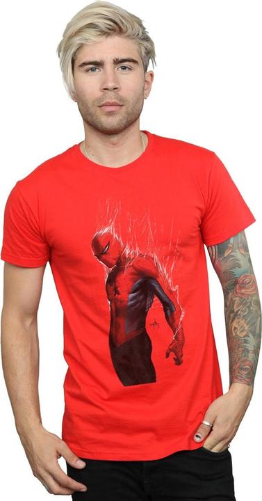 Actual product image Mens Spider-Man Web Wrap T-Shirt (3XL)