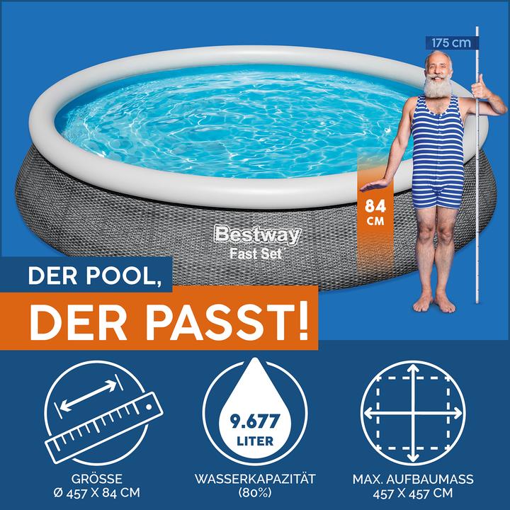 Actual product image Bestway Fast Set (457 x 84 cm)
