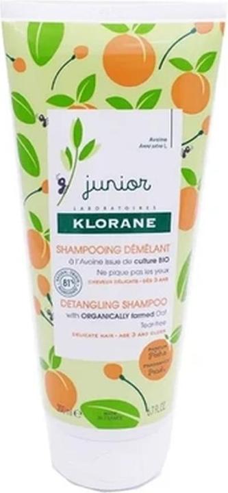 Immagine prodotto Klorane Pesca junior (200 ml, Shampoo liquido)
