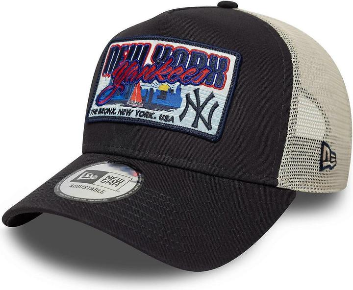 Produktbild New Era A-Frame Trucker Cap - MLB Patch New York Yankees