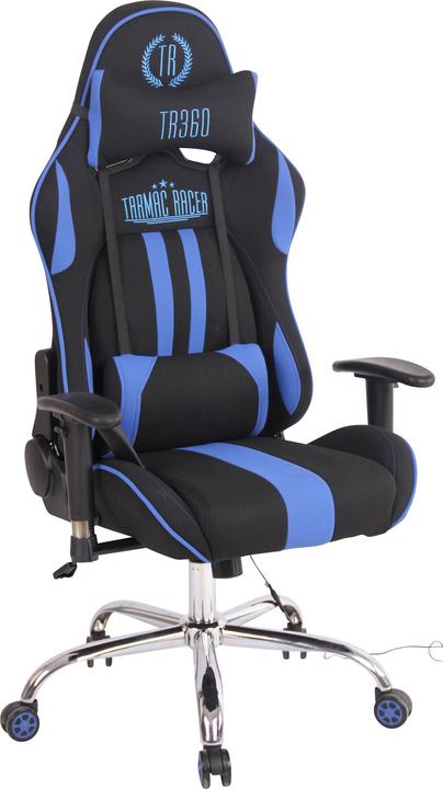 Actual product image CLP Limit XM office chair fabric, black/blue