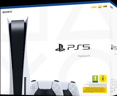 Image du produit Sony PlayStation 5 avec une deuxième manette sans fil DualSense