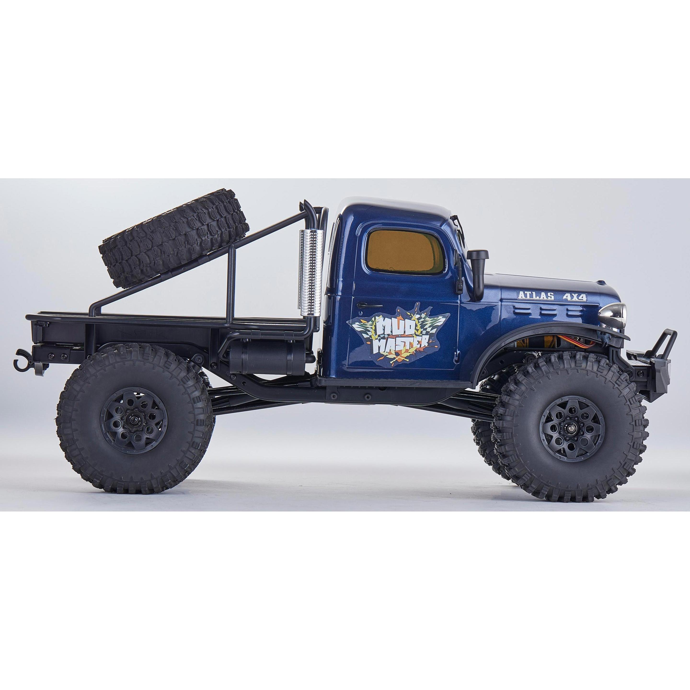 Thumbnail - RocHobby Scale Crawler Atlas Mud Master 4WD Blau, ARTR, 1:10 (RTR Ready-to-Run)