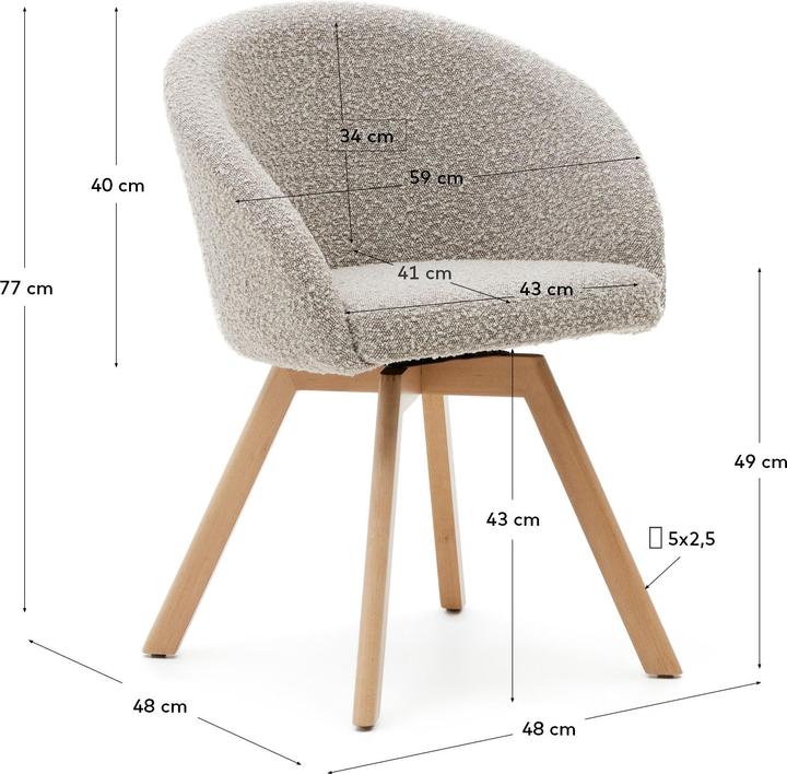 Actual product image Kave Home Marvin
