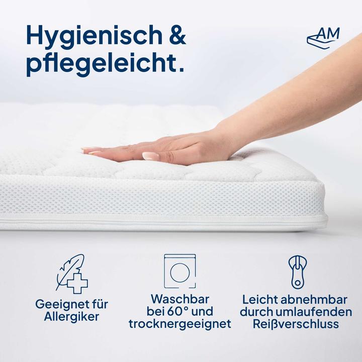 Immagine prodotto AM Qualitätsmatratzen Borsa di Surmatelas Tencel (180 x 200 cm)