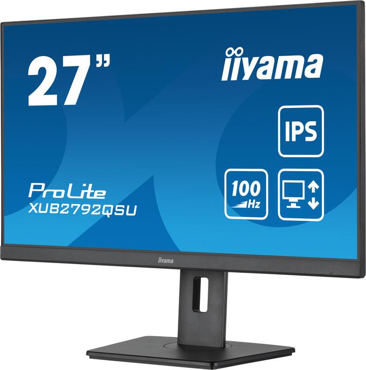 Produktbild iiyama XUB2792QSU-B6/27" Business WQHD ETE IPS (2560 x 1440 Pixel, 27")