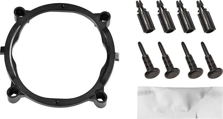 Actual product image Deepcool GAMMA ARCHER Processor Cooler 12 cm Black (65.50 mm)