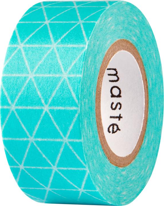 Produktbild Mark'S Klebeband Washi Tape Basic mint/trianlge
