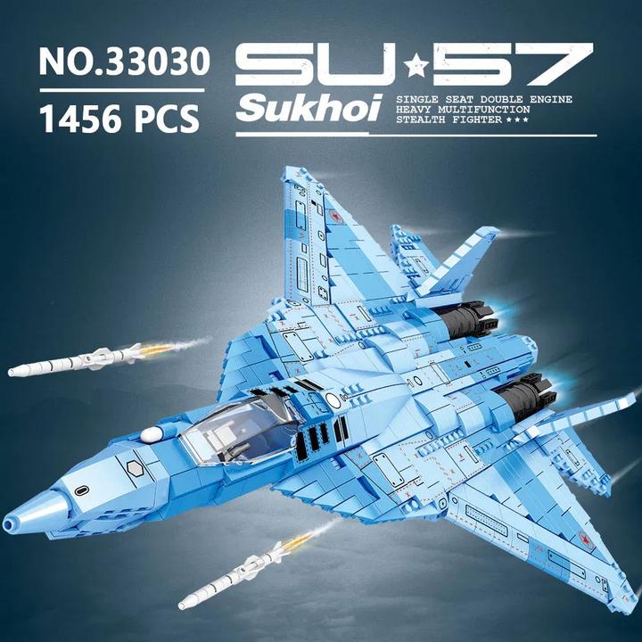 Actual product image ReoBrix SU 57 Sukhoi SU57 Update Version 2024 - SU-57 Sukhoi New Version