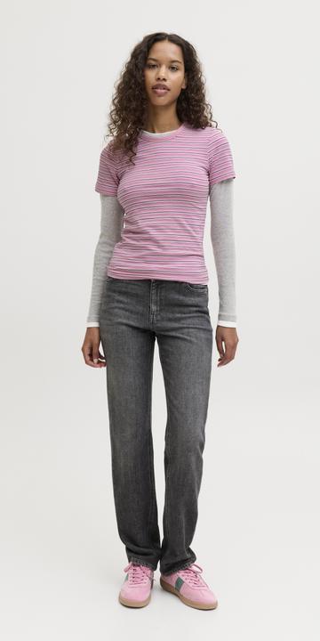 Actual product image JJXX Jxgigi Str Ss Stripe Tee Jrs Sn (L)