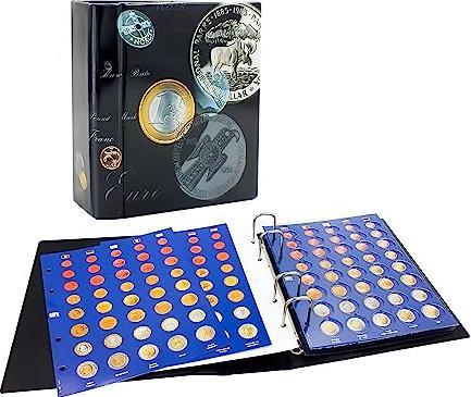 Immagine prodotto Schwäbische Albumfabrik Album per collezionisti di monete in euro Topset, per tutte le serie di monete in euro da 1