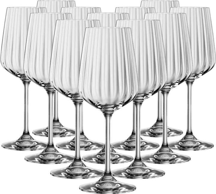 Actual product image Spiegelau Lifestyle Weissweingläser (44 cl, 12 Glasses, White wine glasses)