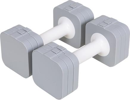 Produktbild Fitcom Verstellbare Aerobic Kurzhantel Paar (2 x 5 kg)