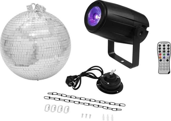 Produktbild Eurolite Discokugel Set LED (30 cm)