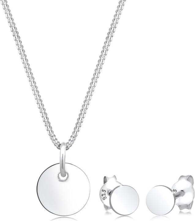 Actual product image Elli Plättchen Geo Basic (925 Silver)
